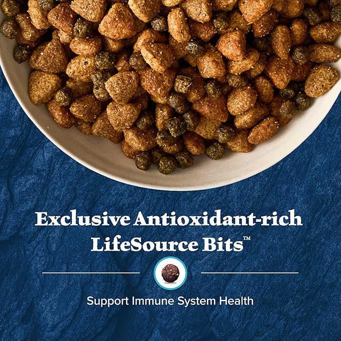 Blue Buffalo Wilderness Rocky Mountain Recipe High-Protein Adult Dry Dog Food, Made in The USA with Natural Ingredients Plus Wholesome Grains, Bison, 22-lb. Bag