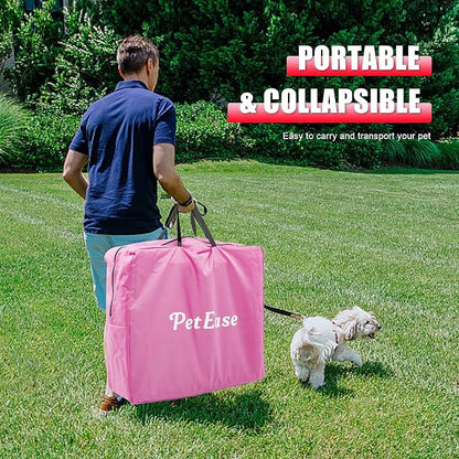 Huge Sapce Double Compartment Cat Travel Carrier with Litter Box & Homack | Cat Show Kennel Cage Crate with Mat & Water Bottle