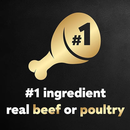 Cesar Home Delights Adult Wet Dog Food, Pot Roast with Spring Vegetables, Beef Stew, Turkey, Green Beans, & Potatoes, and Hearty Chicken & Noodle Variety Pack, 3.5 oz. (24 Count, Pack of 1)