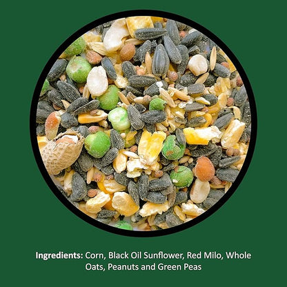 Lyric Wildlife Critter Food for Deer, Squirrels, Turkeys & Rabbits, Wild Bird Seed for Outside Feeders, 10 lb Bag