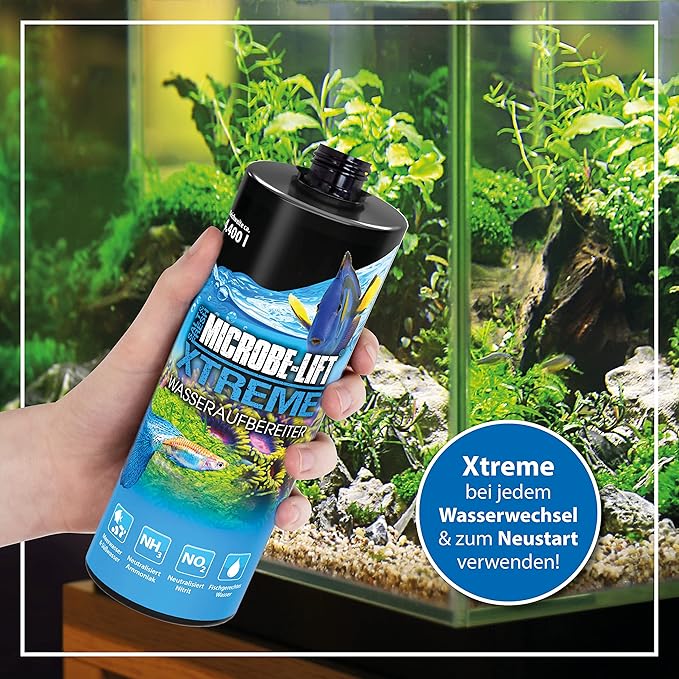 MICROBE-LIFT XTA16 Xtreme Water Conditioner Treatment for Aquariums and Fish Tanks, 16 Ounces