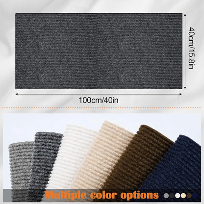 Cat Scratch Furniture Protector - 40" x 15.8" Trimmable Self-Adhesive Cats Claws Scratch Pads, Furniture Protection from Cats/Dogs Scratching for Cat Scratch Post Cat Tree Replacement (Dark Gray)