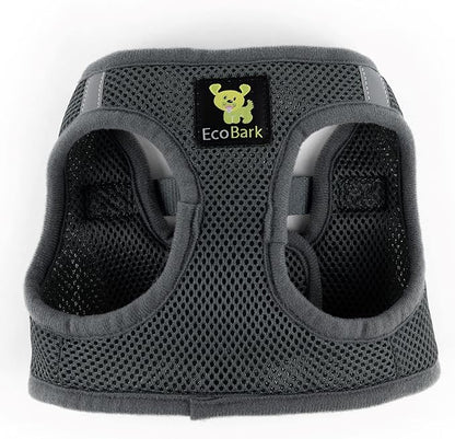 EcoBark Step in Dog Harness Reflective Soft Ultra Padded Mesh Dog Harnesses for XXS, XS, Small, and Medium Dogs Eco-Friendly Comfort Secure Halter No Pull Adjustable Pet Vest