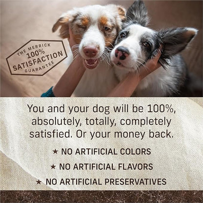 Merrick Premium Grain Free Dry Adult Dog Food, Wholesome And Natural Kibble With Real Chicken And Sweet Potato - 30.0 lb. Bag