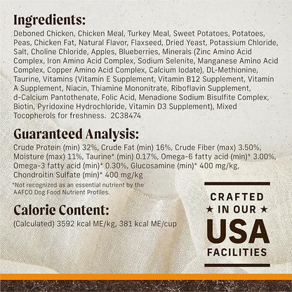 Merrick Premium Grain Free Dry Adult Dog Food, Wholesome And Natural Kibble With Real Chicken And Sweet Potato - 10.0 lb. Bag