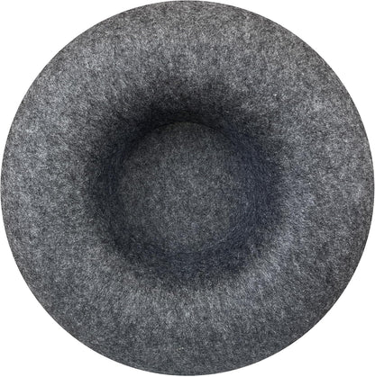 Travel Cat Tunnel Bed Cave - 21 Inch Large Premium Grey Round Donut Cat Cave for Indoor Cats, Kitten - Detachable Cat Hideaway Cat Bed with Tunnel for Playing, Scratching, Sleeping