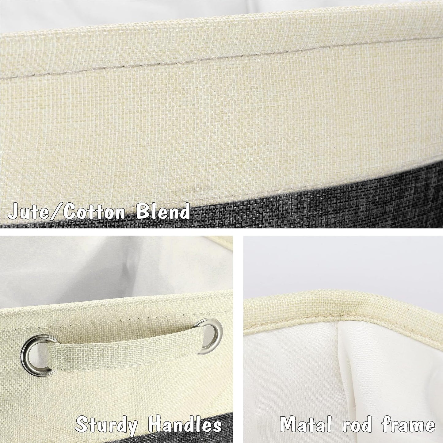 PET ARTIST Large Dog Toy Basket Bin - Rectangular Storage Box Chest Organizer for Dog Toys,Coats,Clothing,Apparel & Accessories & Blanket, Black, 15"x13"x12"