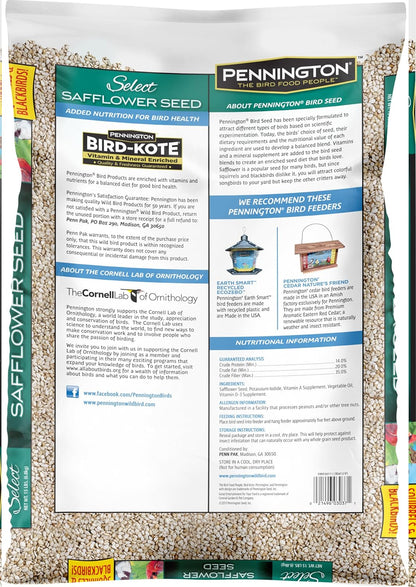 Pennington Select Safflower Seed 15 lb Bag