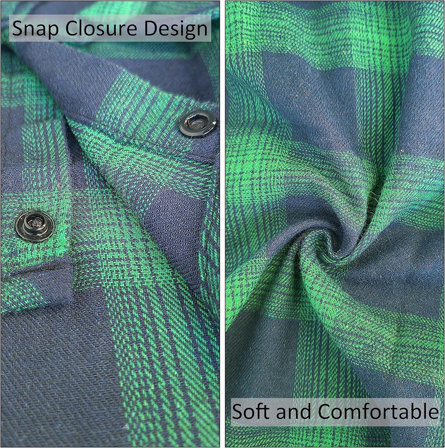 Plaid Dog Shirt,Soft Casual Pet Shirt Clothes, Dog Cotton Shirt with Bow Tie for Wedding,Christmas Costumes (Medium, Green&Blue)