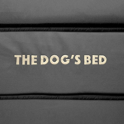The Dog’s Bed Orthopedic Dog Bed, XL Grey with Black Trim, Waterproof, Supportive Dog Bed with Washable Replaceable Covers