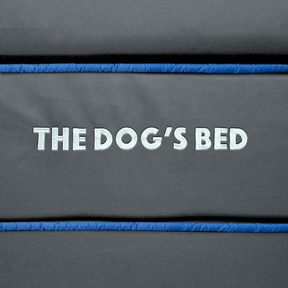 The Dog’s Bed Orthopedic Memory Foam Dog Bed, XXXL Grey/Blue, Pain Relief for Arthritis, Hip & Elbow Dysplasia, Post Surgery, Lameness, Supportive, Calming, Waterproof Washable Cover