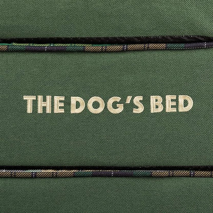 The Dog’s Bed Orthopedic Memory Foam Dog Bed, XXL Green Tartan, Pain Relief for Arthritis, Hip & Elbow Dysplasia, Post Surgery, Lameness, Supportive, Calming, Waterproof Washable Cover