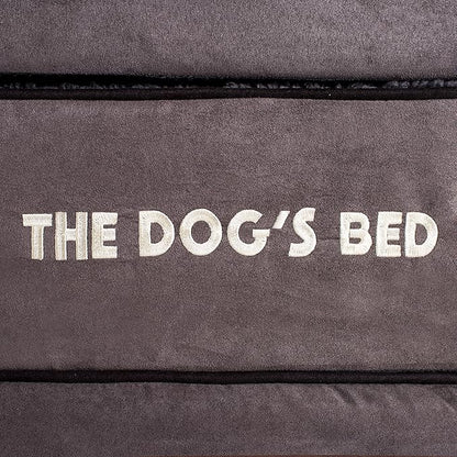 The Dog’s Bed Orthopedic Memory Foam Dog Bed, XXL Grey Plush, Pain Relief for Arthritis, Hip & Elbow Dysplasia, Post Surgery, Lameness, Supportive, Calming, Waterproof Washable Cover